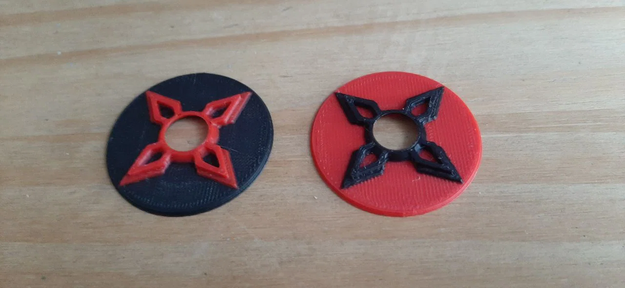 Nắp che bụi Joystick Sanwa hình Shuriken siêu ngầu cho máy Arcade - Image 2