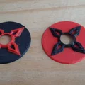Nắp che bụi Joystick Sanwa hình Shuriken siêu ngầu cho máy Arcade - Thumbnail 2