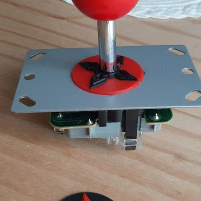 Nắp che bụi Joystick Sanwa hình Shuriken siêu ngầu cho máy Arcade