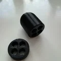 Nắp chụp & khớp nối cho bankstick câu cá Delphin (Cap and Coupler) - Thumbnail 2