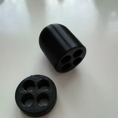 Nắp chụp & khớp nối cho bankstick câu cá Delphin (Cap and Coupler)