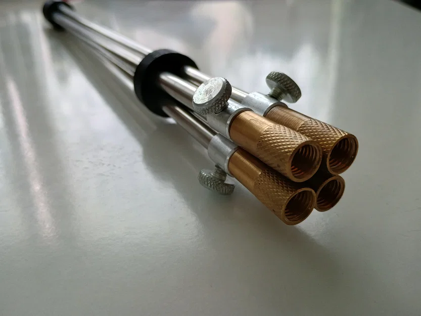 Nắp chụp & khớp nối cho bankstick câu cá Delphin (Cap and Coupler) - Image 3