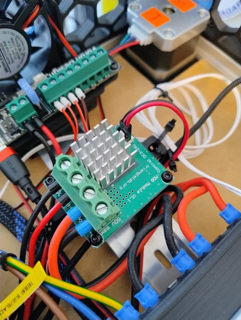 Đế gắn MOSFET cho thanh ray DIN - Phụ kiện Voron Design chuyên dụng - Image 1