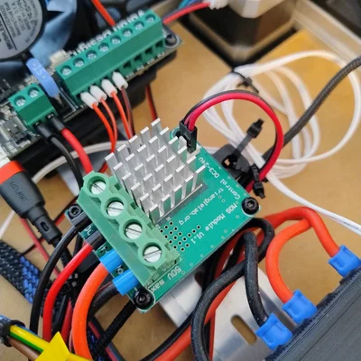 Đế gắn MOSFET cho thanh ray DIN - Phụ kiện Voron Design chuyên dụng
