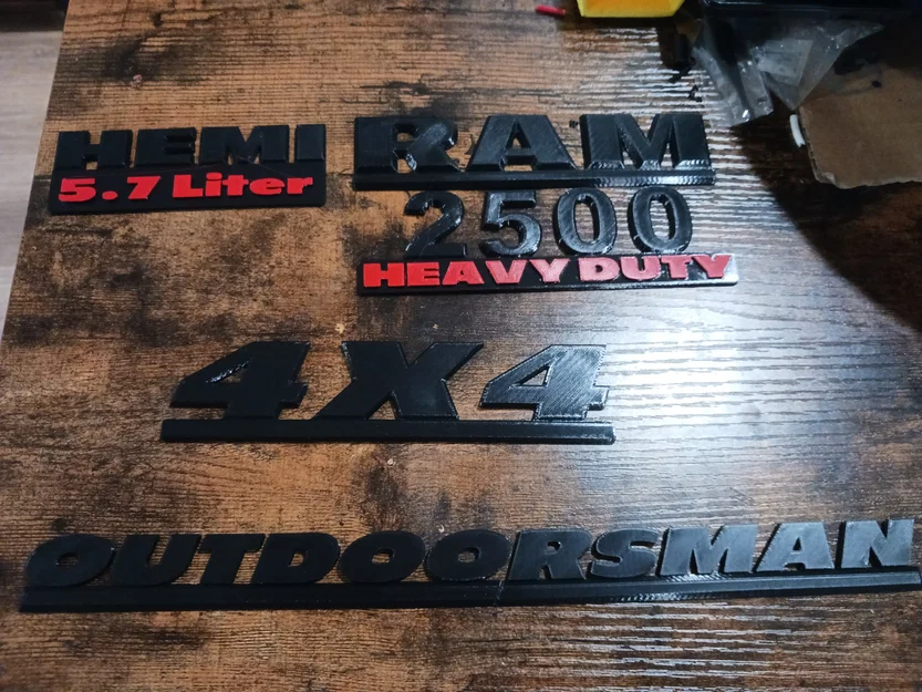 Huy hiệu Dodge Ram (Dodge Ram Badge) - Image 1