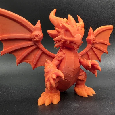 Mô hình rồng chiến binh (Battle Dragon Figure) in 3D cực đẹp