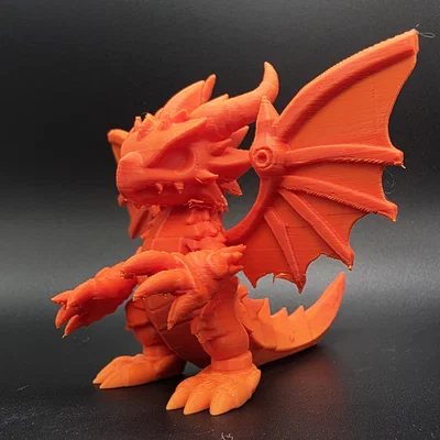 Mô hình rồng chiến binh (Battle Dragon Figure) in 3D cực đẹp