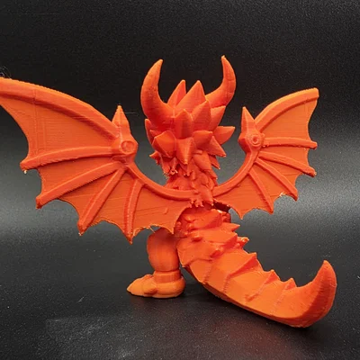 Mô hình rồng chiến binh (Battle Dragon Figure) in 3D cực đẹp