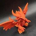 Mô hình rồng chiến binh (Battle Dragon Figure) in 3D cực đẹp - Thumbnail 5