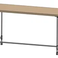 Chân đế cho bàn ống thép đen (Feet for Black Pipe desk) - Thumbnail 1