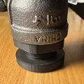 Chân đế cho bàn ống thép đen (Feet for Black Pipe desk) - Thumbnail 2