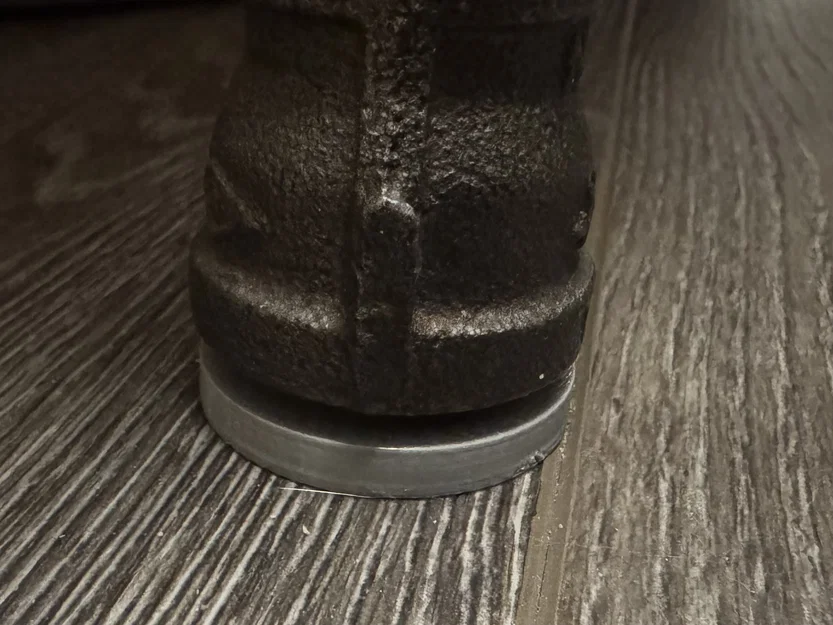 Chân đế cho bàn ống thép đen (Feet for Black Pipe desk) - Image 5