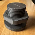 Chân đế cho bàn ống thép đen (Feet for Black Pipe desk) - Thumbnail 6