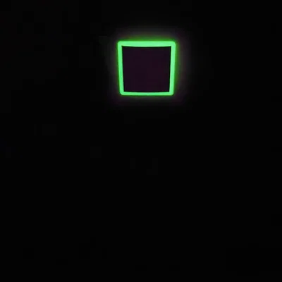 Khung công tắc dạ quang (Glow in the dark) cho Arnould