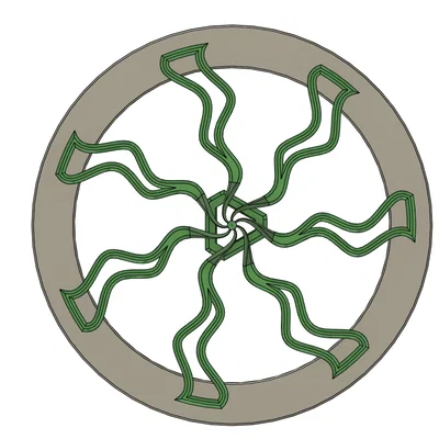 Đầu gậy Sun Bro Dragonstaff Head cho dân chuyên Flow Arts