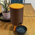 Máy nhả thức ăn cho mèo (Cat food dispenser) in 3D - Thumbnail 1
