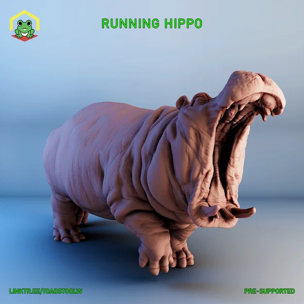 Hà Mã Chạy Bộ (Running Hippo) - Image 1