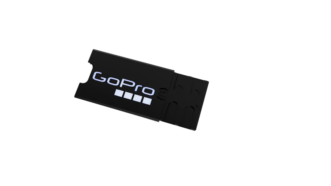 Hộp đựng thẻ Micro SD có logo GoPro - Image 1
