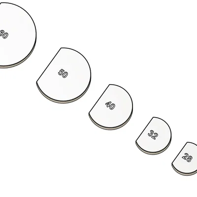 Dụng cụ gắn nam châm cho base mini – 5x2 central magnets