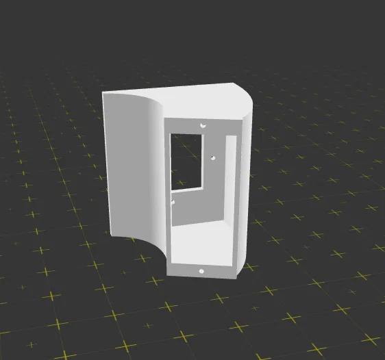 Giá đỡ gắn tường nghiêng cho Ring Doorbell (25° Y / 10° Z Tilt) - Image 1