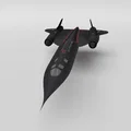 SR-71 Blackbird (Surface Modeling) – Mô hình Blackbird - Thumbnail 2