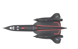 SR-71 Blackbird (Surface Modeling) – Mô hình Blackbird - Image 3