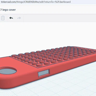 Ốp lưng iPhone 7 phong cách LEGO sáng tạo độc đáo