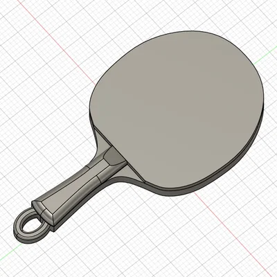 Móc khóa vợt bóng bàn (table tennis bat - keychain)