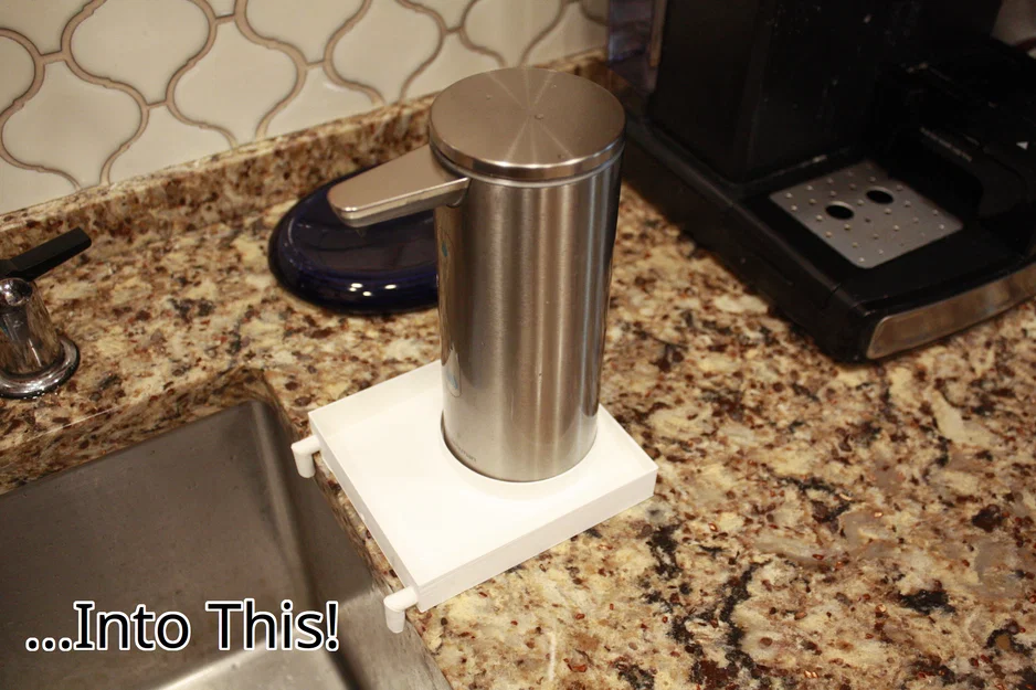 Khay hứng nước cho bình xà phòng (Soap Dispenser Tray) - Image 3