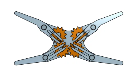 Mô hình cơ chế cánh vỗ Ornithopter 4W 2.0 độc đáo - Image 1