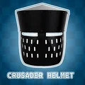 Mô hình mũ giáp hiệp sĩ Crusader trung cổ (3D print) - Thumbnail 1