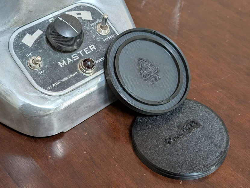 Nắp hũ cho máy vệ sinh đồng hồ vintage L&R Master - Image 3