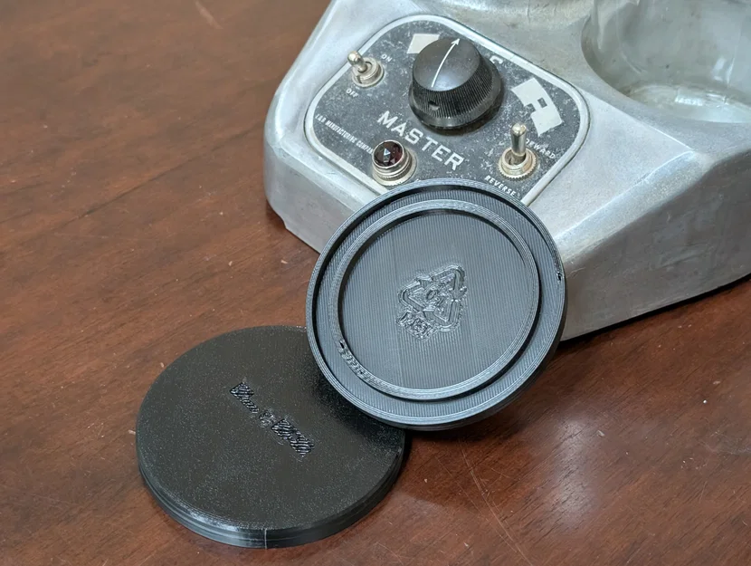 Nắp hũ cho máy vệ sinh đồng hồ vintage L&R Master - Image 6
