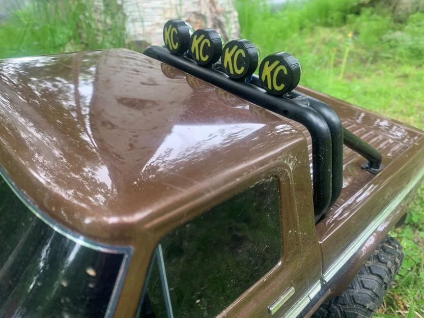 Bộ nắp che đèn KC Daylighter 1/10 cho thanh đèn LED Traxxas TRX-4 - Image 2