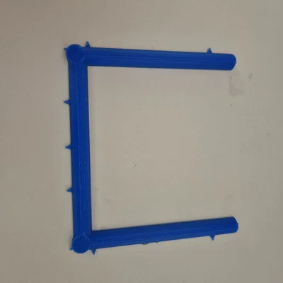 Khung giữ đê cao su nha khoa (Rubber Dam Holder) tiêu chuẩn 10x10cm
