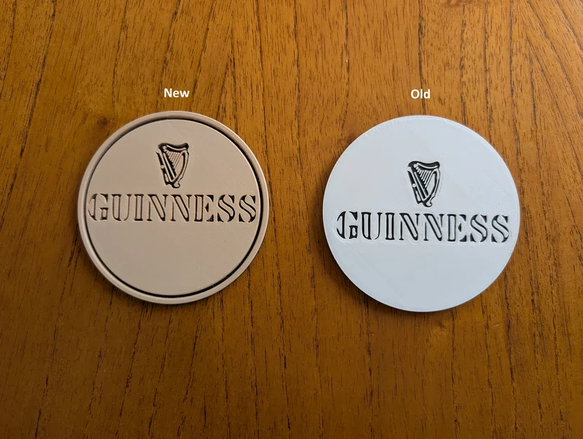 Lót Ly Bia Irish Stout (Irish Stout Beer Coaster) - Image 2