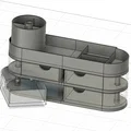 Bộ khay kệ mỹ phẩm đa năng ORGANIZZATORE GT426 - In 3D tiện ích - Thumbnail 1