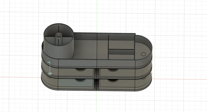 Bộ khay kệ mỹ phẩm đa năng ORGANIZZATORE GT426 - In 3D tiện ích - Image 3