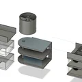 Bộ khay kệ mỹ phẩm đa năng ORGANIZZATORE GT426 - In 3D tiện ích - Thumbnail 5