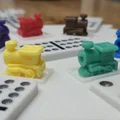 Mexican Train Dominos - Khay giữ Domino trung tâm - Thumbnail 5