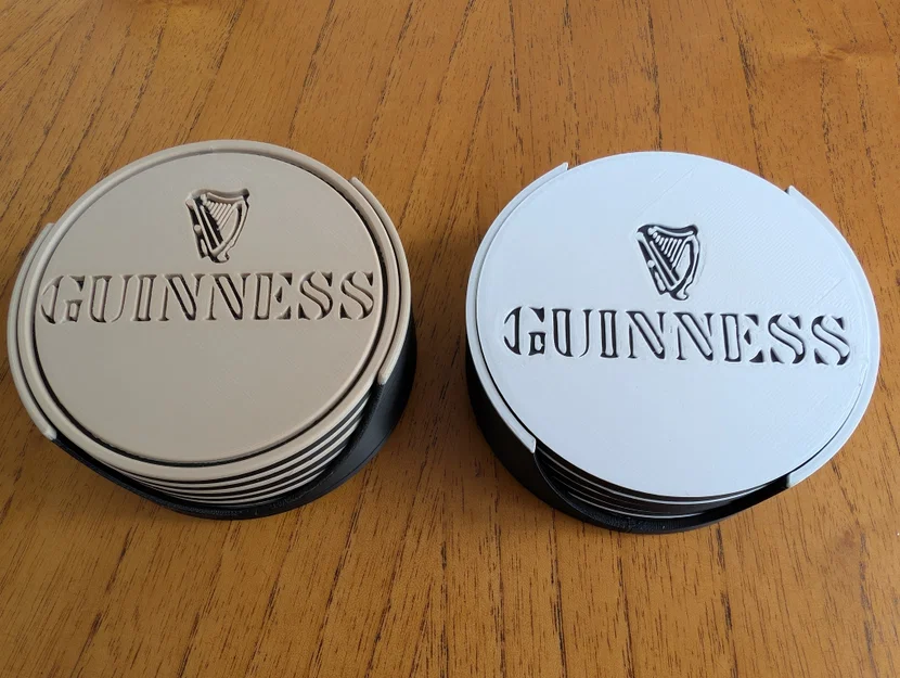 Hộp/Holder đựng 5 Irish Stout Beer Coaster - Image 1
