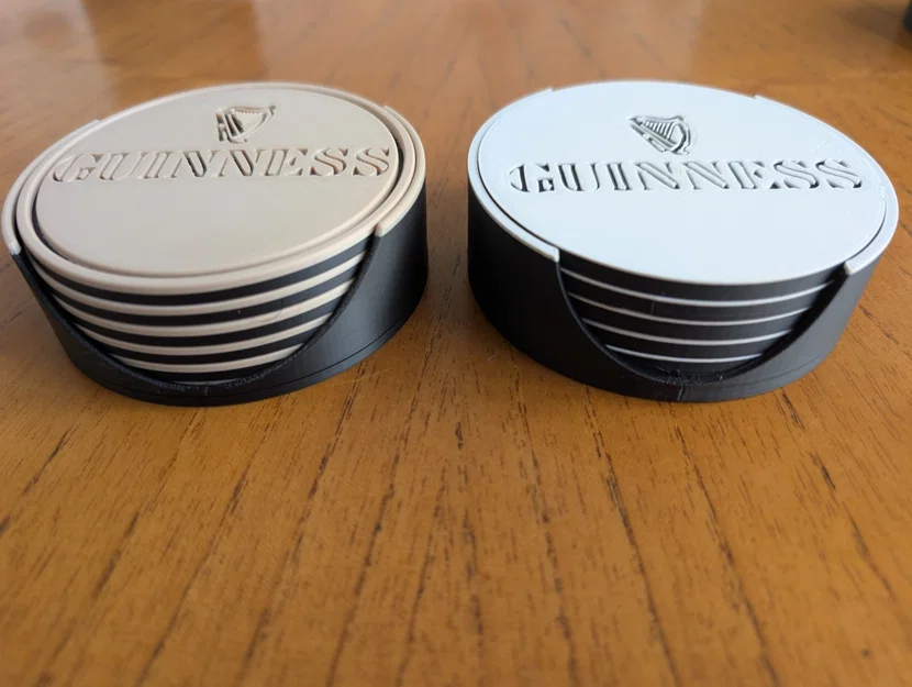 Hộp/Holder đựng 5 Irish Stout Beer Coaster - Image 2