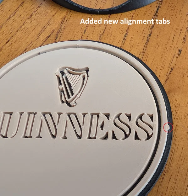 Hộp/Holder đựng 5 Irish Stout Beer Coaster - Image 3