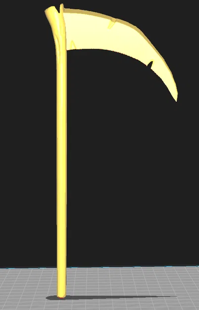 Mô hình 3D Lưỡi hái Tử thần (Grim's Scythe) từ Have A Nice Death - Image 1
