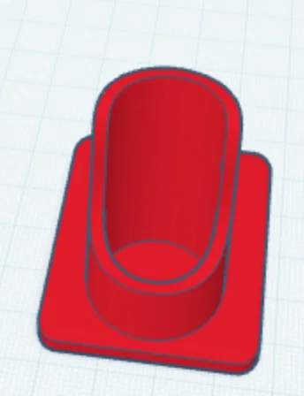 Giá đỡ dao cạo râu in 3D nhỏ gọn, thẩm mỹ và bền bỉ - Image 1