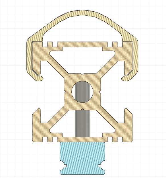 Kẹp dây cho Flying Gantry của Sovol SV08 (Cable Clip) - Image 4