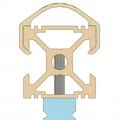 Kẹp dây cho Flying Gantry của Sovol SV08 (Cable Clip) - Thumbnail 4