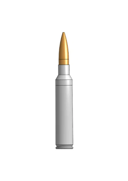 Mô hình 3D kỹ thuật đạn 300 PRC theo tiêu chuẩn SAAMI cho Reloading - Image 1