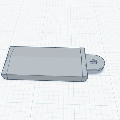 Móc khóa để trống (Key chain blank) tùy biến cho in 3D