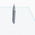 Móc khóa để trống (Key chain blank) tùy biến cho in 3D - Thumbnail 2
